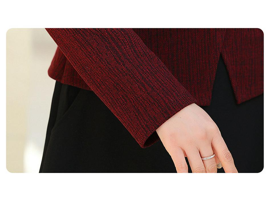 2025 Spring/Fall New Long-Sleeve Dress for Stylish Moms and Women 50+, Fake Two-Piece Design