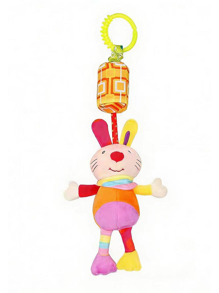 Animal Wind Chime & Teether Pendant for Strollers & Cribs