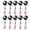 10 Pcs/Set Wax Seal Spoon Wax Sealing Melting Spoon Craft Supplies for Wax Seal Stamp Envelope Invitations Scrapbooking