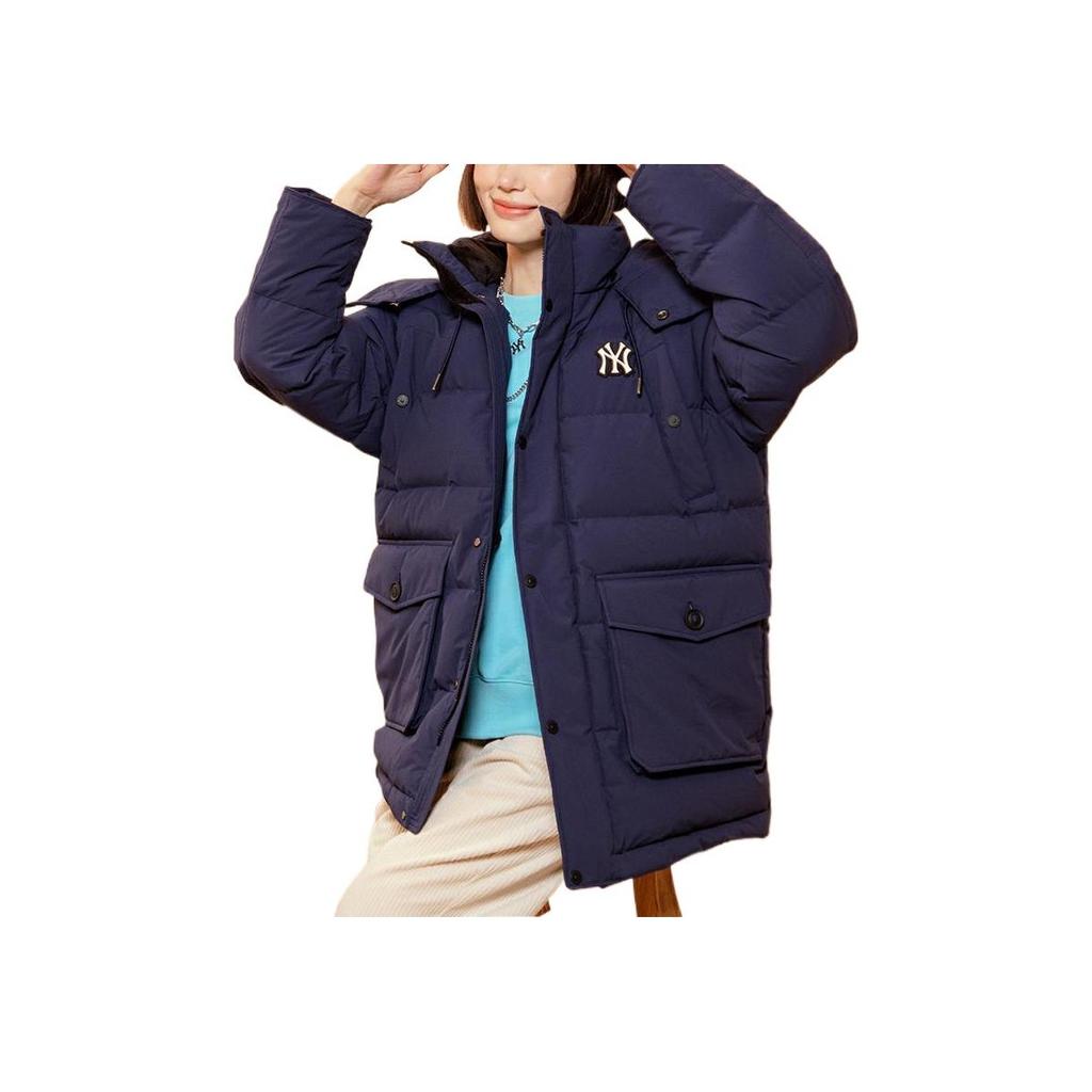 New MLB New York Yankees Down Jackets Unisex Marine Blue 3ADJEC826-50NYD