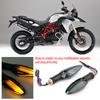Pair of Motorcycle Bike Turn Signal LED Lights Direction Indicator Lamp Universal