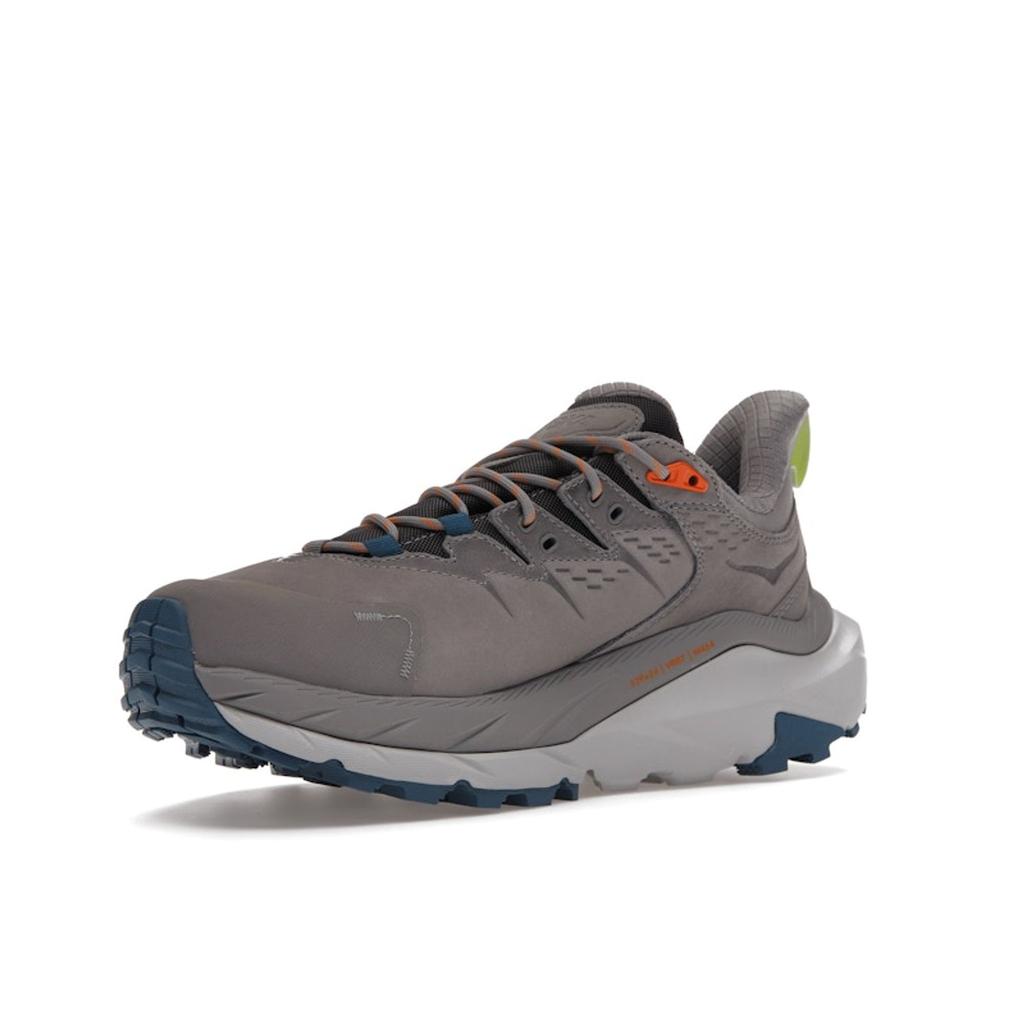 HOKA Kaha 2 Low GORE-TEX Sharkskin Blue Coral Unisex Sneakers Grey 1123190-SBCRL