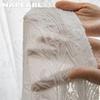 1 PEZZO NAPEARL Jacquard Francese Bianco Traslucido Tenda Sheer Tulle Confortevole per Soggiorno Camera da Letto Balcone Finestra Decorazione Casa