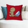 Funny Food Art Anime Celebrity Merchandise AllMatch Printed Pillow Case Sofa Car Office Room Decoration Protector