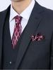 Renoma Silk Panel Pattern Narrow Tie Chief Set s dárkovým pouzdrem kravata 110304913320433 Víno 110304913320433149999 Velikost zdarma [Takakyu] 100% &