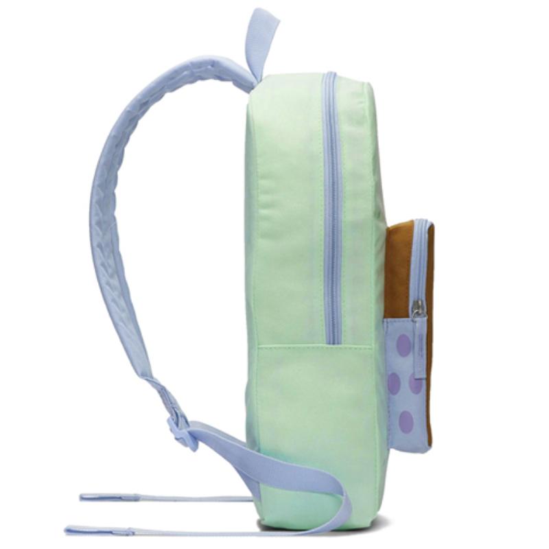 Nike SpongeBob, Collaboration Polyamide Backpack Regular Unisex Aqua Green Casual CN2219-310