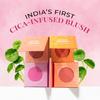 Just Herbs Nourishing Powder Blush Infused with Beetroot & Gotukola Highly Pigmented, Buildable Suitable for All Skin Tones - 3.5 G (Lush Blossom)