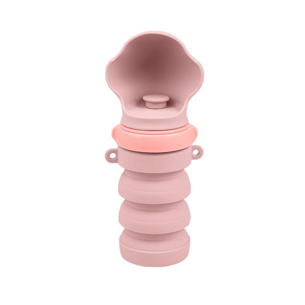 Silicone Collapsible Dog Water Bottle Food Grade Cat Water Bottle  Outdoor Dog Walking