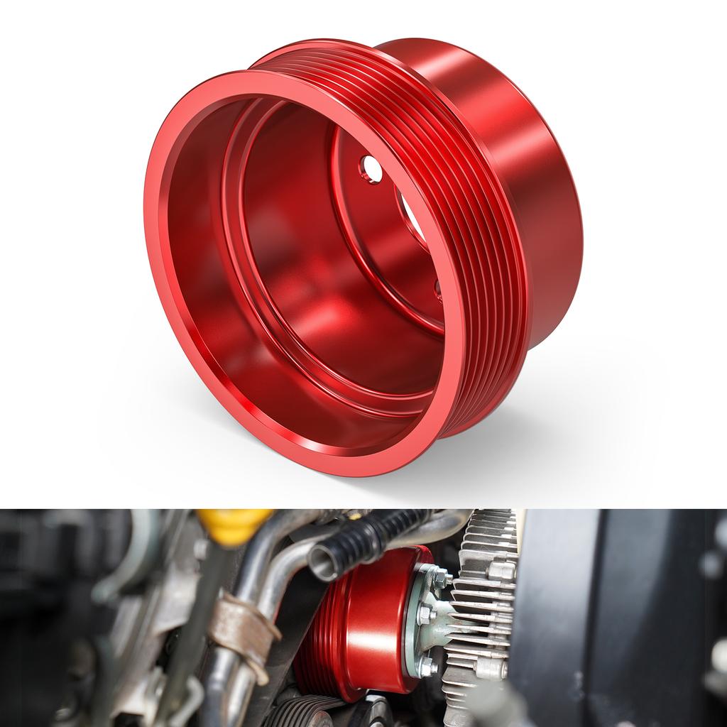 Water Pump Pulley for Toyota 4Runner Tundra Tacoma FJ Cruiser for 1GR-FE 4.0L engine Replaces 16371-0P010