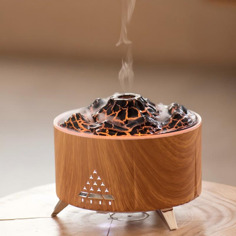 Volcano Aromatherapy Humidifier & Bluetooth Speaker with White Noise