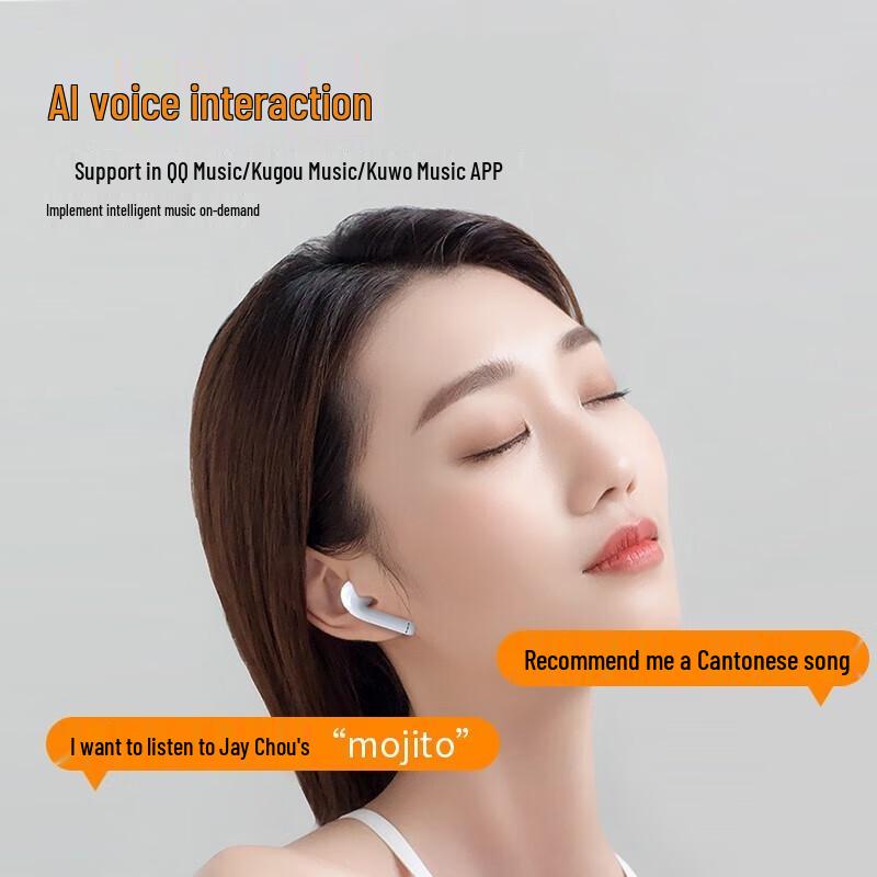 Lenovo H12 True Wireless AI Smart Bluetooth Earbuds