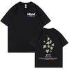 Rapper Frank Vintage Grafik T-Shirt Blond Hip Hop Populäre Musik RB T-Shirts Unisex Damenmode Übergroße Kurzarm-T-Shirts