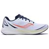 SAUCONY נעלי אימון ריצה Mirage Flow נוחות רכות נושמות נעלי סניקרס לגברים לבן S28214-4