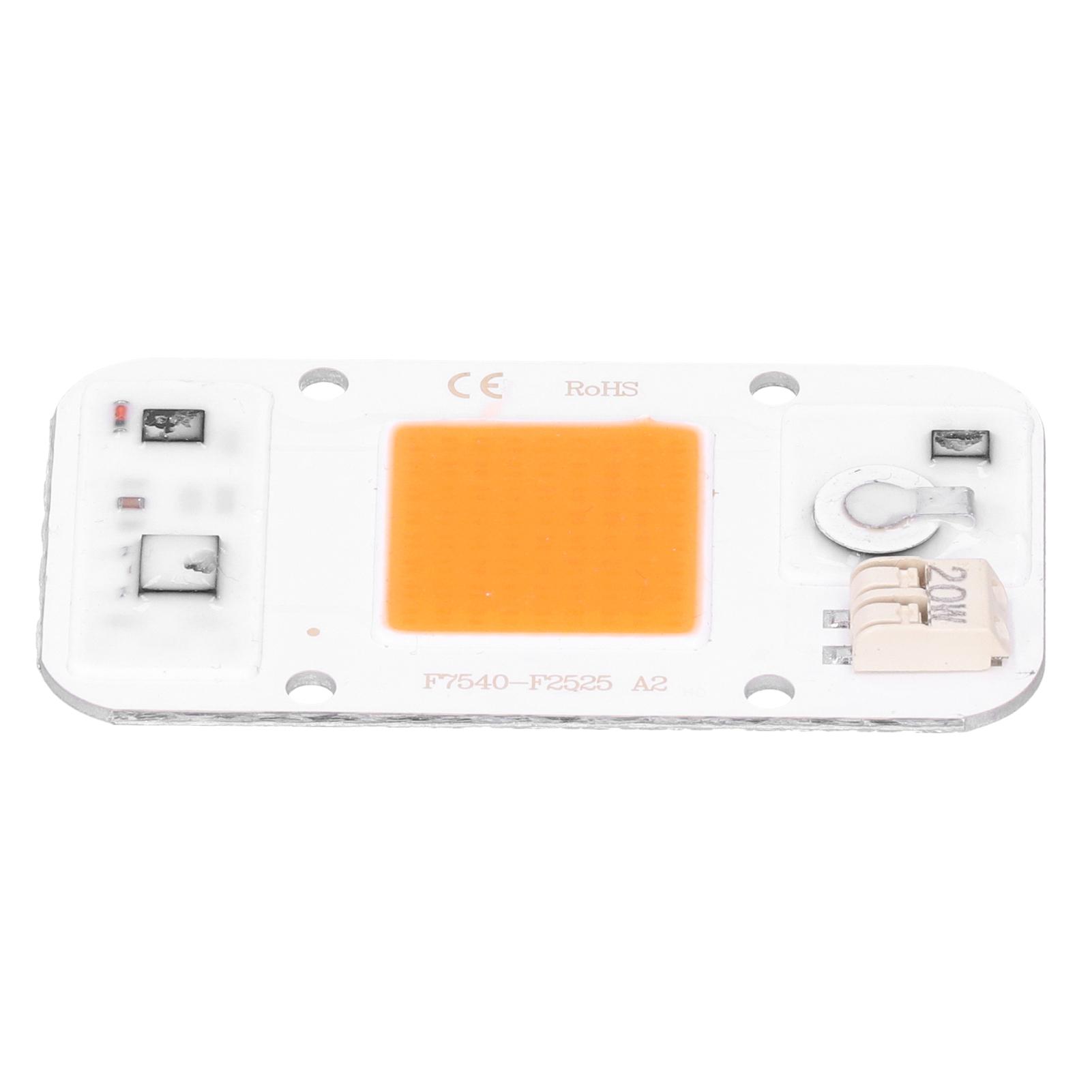 

20W30W50W 220V LED COB Chip Lamp Panel WeldingFree Белый теплый свет Полный спектр(Полный спектр