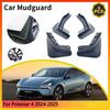 Voor Polestar 4 5-deurs coupé SUV 2024 2025 Auto Auto-onderdelen Spatborden Spatflap Spatbord Spatbeschermers Spatlappen Spatbordaccessoires