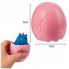 Pink Unicorn Jumping Out of an Egg Sensory Squishy Antistress