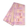 Long Size Yukata Hakama Lower Washable Kimono for Women [Three Kimonos] Half-width Obi, Half-width Obi, Obi, Amho, Obi, (purple/pink Amho340a)