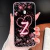 Für Samsung Galaxy A20 A20S A21 A30 A30S Handyhülle Schmetterling Buchstaben Weiches TPU Klare Silikonhülle Für Galaxy A 20 A 30 Gehäuse