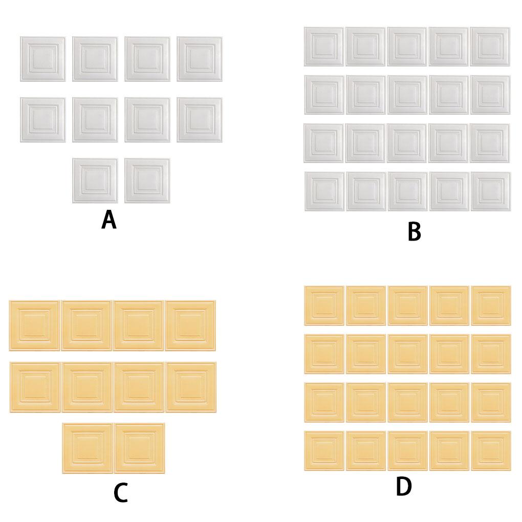 10pieces Transform Bathroom Ceiling With Peel And Stick Panels Self Adhesive Shock Wall Panels