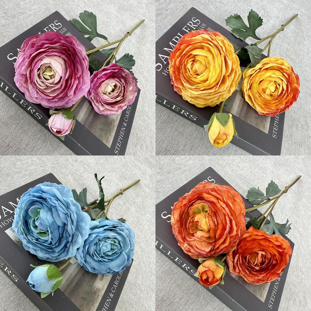 Fake Flower Garland With Silk Fabric For Wedding Decor And Photography Props