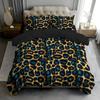 Comforter 3D Digital Printed Featuring A Wild Leopard Print Pattern Suitable For All Seasons Machine Washable