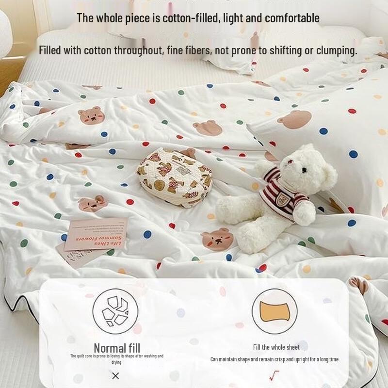 Xihe Kids All-Season Soybean Fiber Modular Duvet