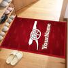 Arsenal Personalized Name Floor Mat Perfect for Hallway Kitchen Outdoor Foyer Antislip Carpet Decorate Offices Perfect Gift for Women/Men