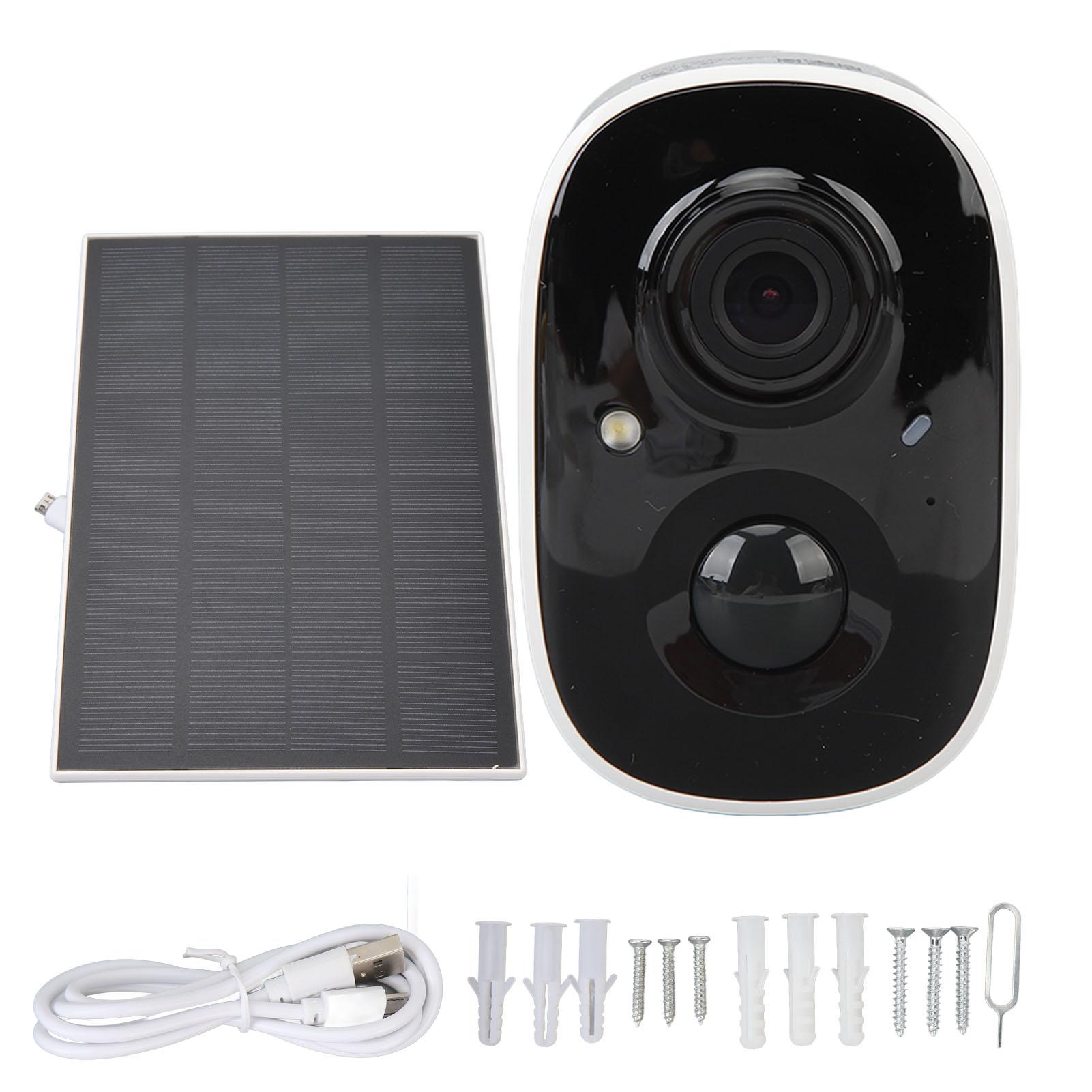 

Solar Security Camera Mobile Remote Monitor Low Power Consumption Wireless Outdoor Home