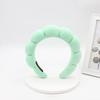 Femmes Filles Éponge Co Spa Maquillage Bulle Bandeau Éponge Bouffant Rétro Bandes Cheveux Doux Bandeau Couvre-chef