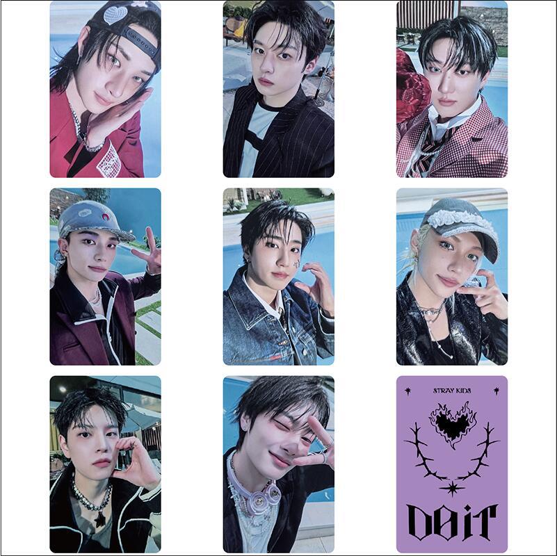 K-POP Stray Kids LOMO Card DOIT Small Card World Tour Set Card KARMA Card Felix Bangchan HAN Peripheral Collection Card