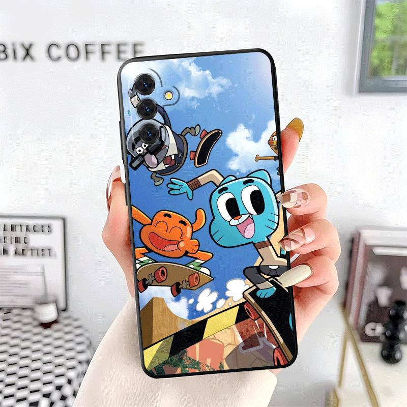 A-Amazing World G-Gumball Soft Phone Case for Samsung A17 A37 A57 A16 A26 A36 A56 A15 A25 A35 A55 A14 A24 A34 A54 A13 A23 A33 A5