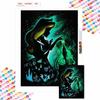 DIY Diamond Painting The Princess and The Carriage Cross Stitch Kit Mosaic Art Diamond Painting Full Circle Diamond Home Decoration
