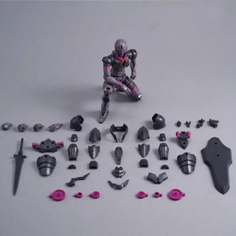 12cm KO 30 Minutes Fantasy Liber Knight Rosan Knight Snap Fit Model Kit Dual Form Mecha Assembly Toy DIY Action Figure Boys Gift