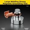 Kraftfull Magnetism Svetsning Jordmagnet 500A/300A Tillbehör Svetsklämmor Enkelhuvud Svetsning Kopparelektrod