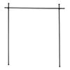 Room Divider Curtain Rod Carbon Steel Vertical Tension Rod for Room Separation   Partition Space Separator Curtain Stand
