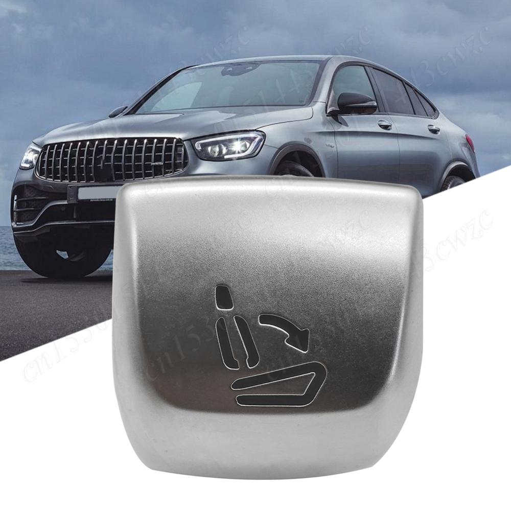 Araba Koltuğu Katlama Kontrol Anahtarı Düğme Kapağı 2059056611 Mercedes E GLC C W205 W253 W213 için Koltuk Sırtlığı Serbest Bırakma Anahtarı