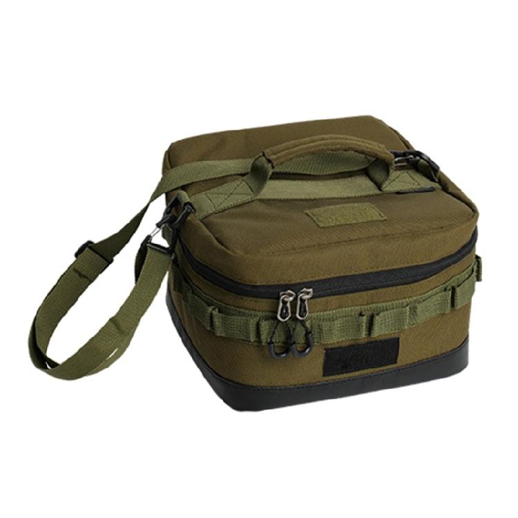 

Multifunctional Camping Cooling Bag Picnics Bag with Carrying Strap Cooking Accessories Storage Bag for Outdoor Cooking армия зеленый
