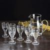10ml/15ml 12pcs Spirits Cup Whiskey Glasses Luxury Baijiu Goblet Drinkware Transparent High Footed Wine Glass Exquisite Gifts
