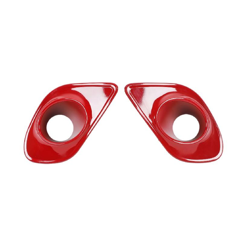 Car Front Fog Light Lamp Bezel Decoration Cover for Dodge Charger 2015 2016 2017 2018    2022 Exterior