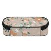 Pencil Case Neat Design 300D Polyester Zipper Closure with Pen Slot Board Mesh Pocket and Large Storage Section for Boys Girls