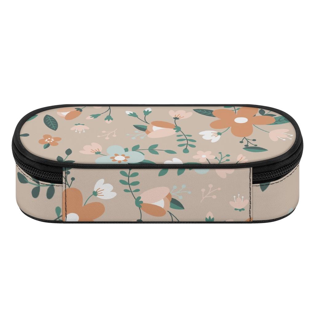Pencil Case Neat Design 300D Polyester Zipper Closure with Pen Slot Board Mesh Pocket and Large Storage Section for Boys Girls