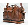 Men's Duffel Genuine Leather Large Vintage Travel Gym Weekend Overnight Bag NEW