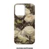 Oil Painting Camellia Phone Case for Apple iPhone 16 ProMax - Film Hard Shell Glossy Printed Creative Shockproof Cover On iPhone