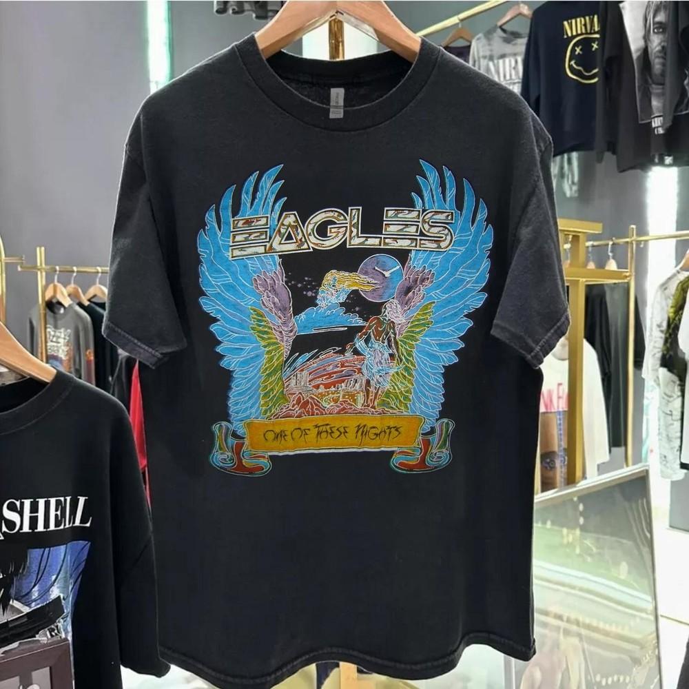 Eagles US Tour 90s Retro style Black T shirt Men Women Unisex tee NH27459 Unisex T-Shirt XXL