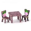 Micro Landscape Ornament Mini Chair Miniature Dollhouse Accessories Dollhouse Furniture Accessories Micro Landscape Decor