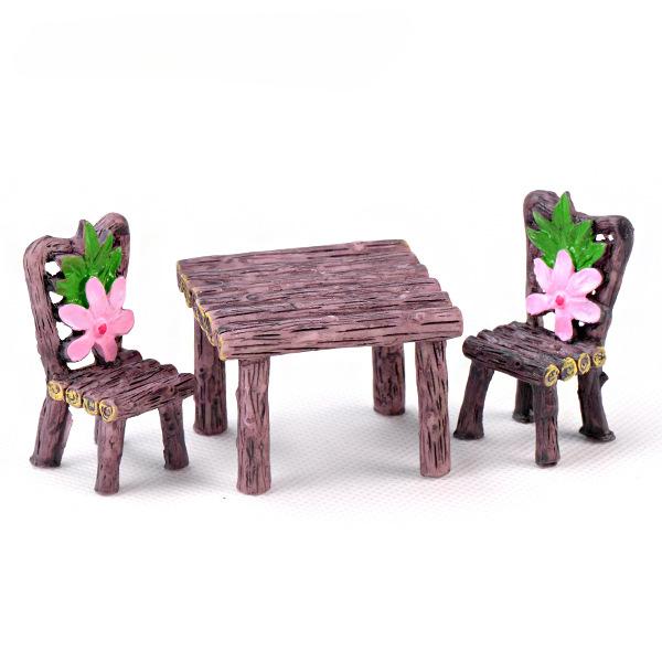 Micro Landscape Ornament Mini Chair Miniature Dollhouse Accessories Dollhouse Furniture Accessories Micro Landscape Decor