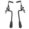 1 Pair Wheelchair Brakes Replacement Strong Brake Force High Sensitivity Left Right Side Mount Wheelchair Brakes