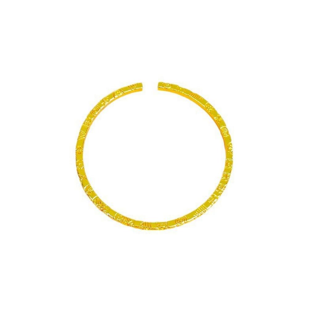 Good Luck Open Bracelet Women's Lucky Bracelet Niche Light Luxury High-end Accessories Bracelet