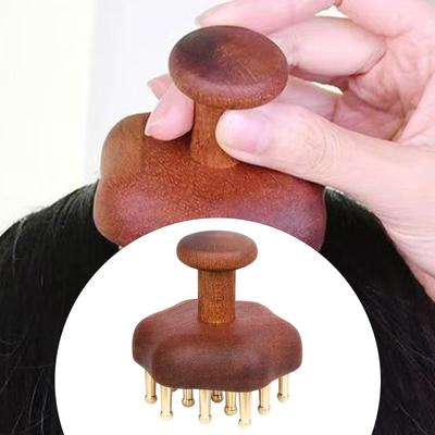 Wooden Massage Body Brush,Wood Tool, Handheld Relax Massager,Guasha Scraping Brush for