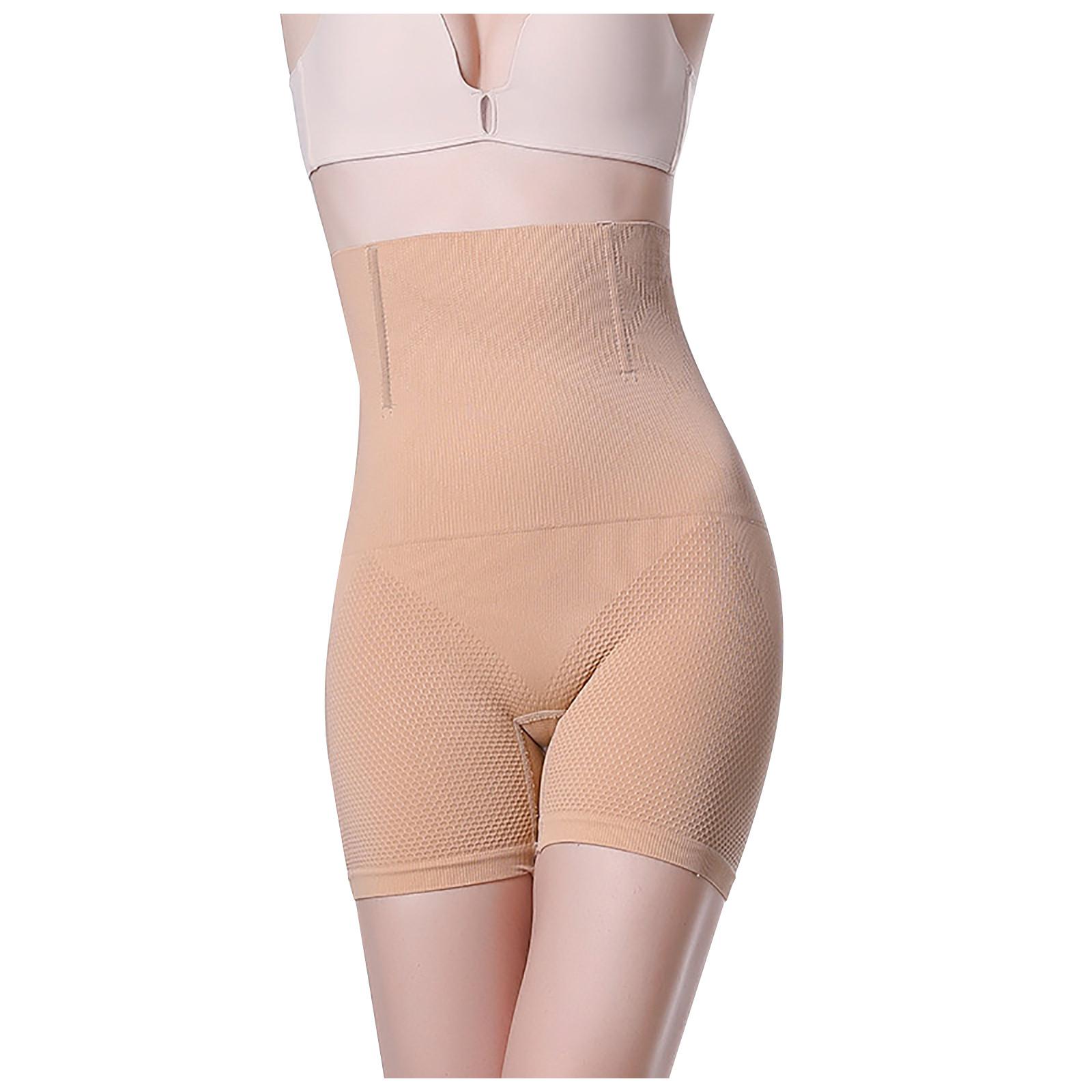 

Женские трусики с высокой талией, корректирующие трусики для похудения, эффективное нижнее белье с плоским животом XL хаки